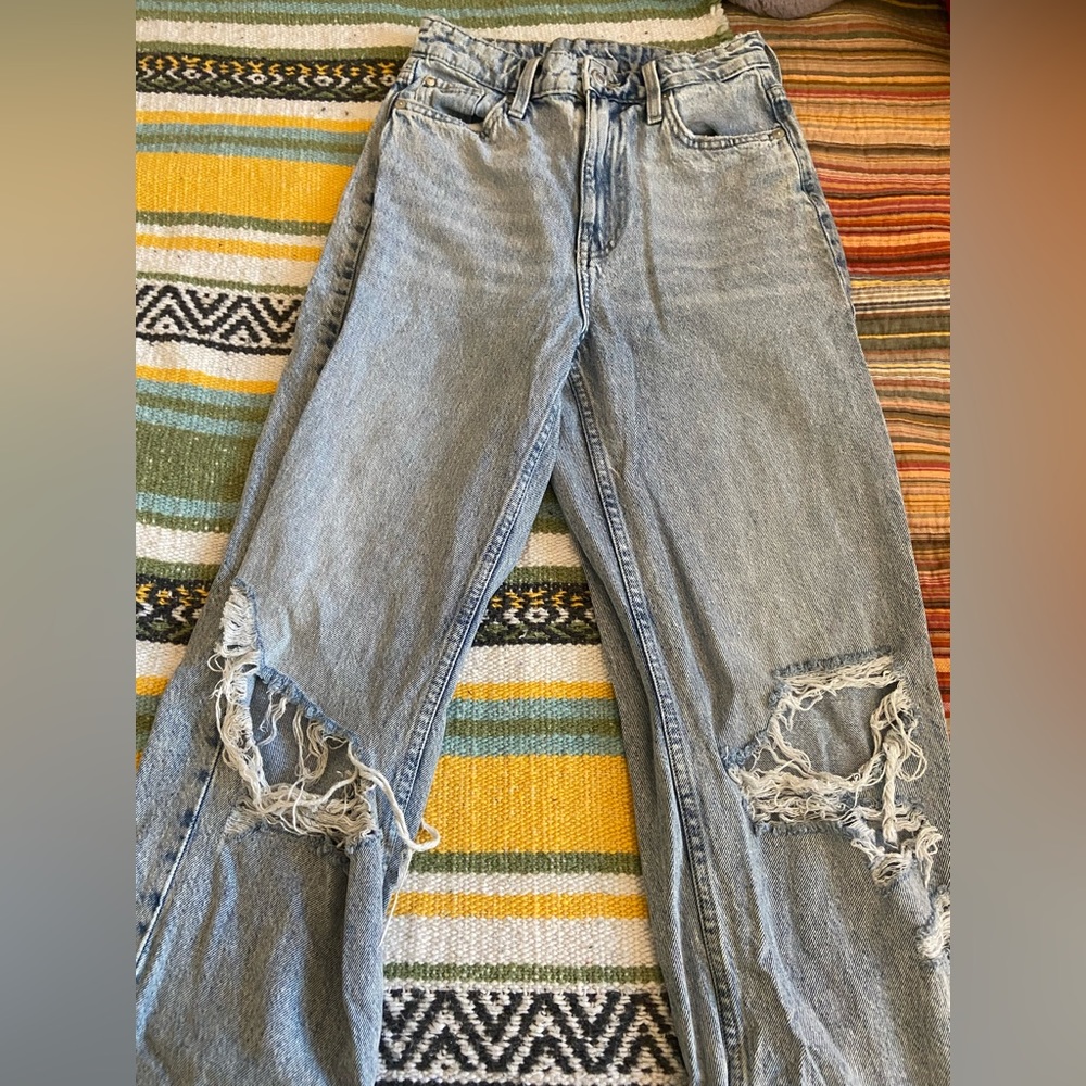 h&m straight leg jeans